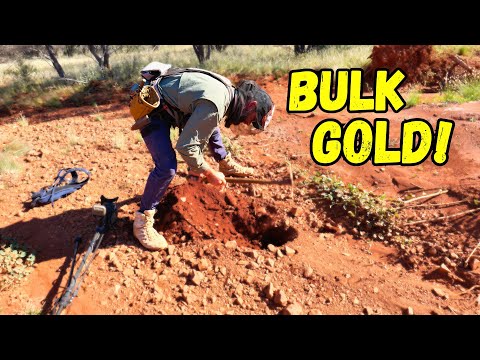 Solo Gold Prospecting in Remote Outback Australia