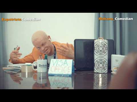 THE VISA APPLICANTS  | EXPATRAITE COMEDY IMMIGRATION  MAKANA AND EXPATRAITE TV