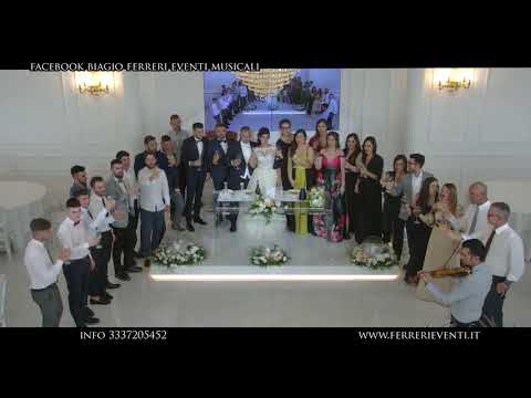 Brindisi live wedding sposi