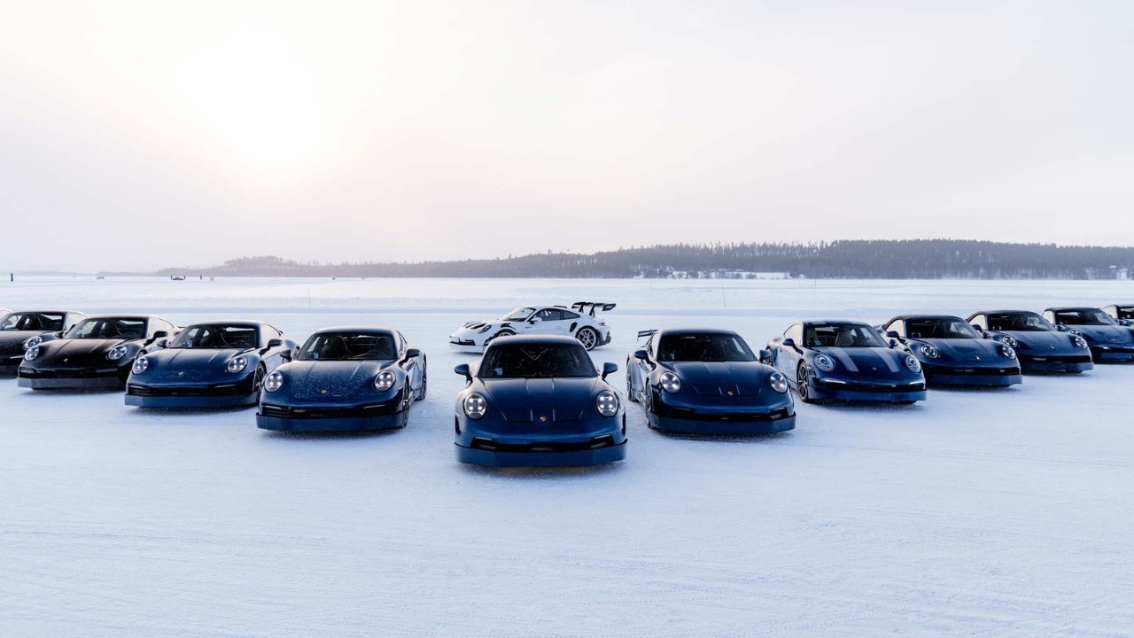  Porsche Ice Training Lapland | Arctic Winter Driving Experience 
