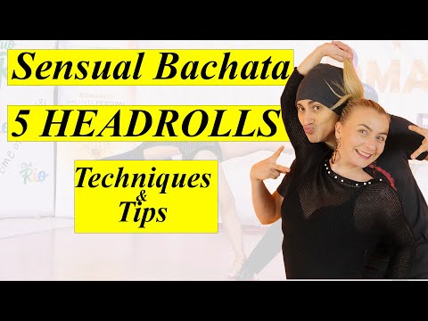 BACHATA : 5 ways to do your HEAD ROLLS in Bachata | Marius&Elena