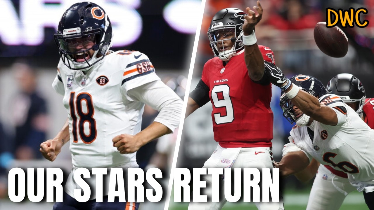 Kyler Gordon Has HISTORIC Game, Caleb Comes Back Strong || Bears vs Falcons Postgame REACTION