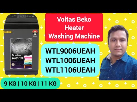 Voltas Beko 9 KG, 10 KG, 11 KG, Washing Machine || WTL9006UEAH || WTL1006UEAH || WTL1106UEAH