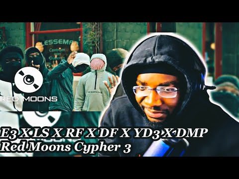 E3 X LS X RF X DF X YD3 X DMP - Red Moons Cypher 3 (Prod. by Reimas) | REACTION