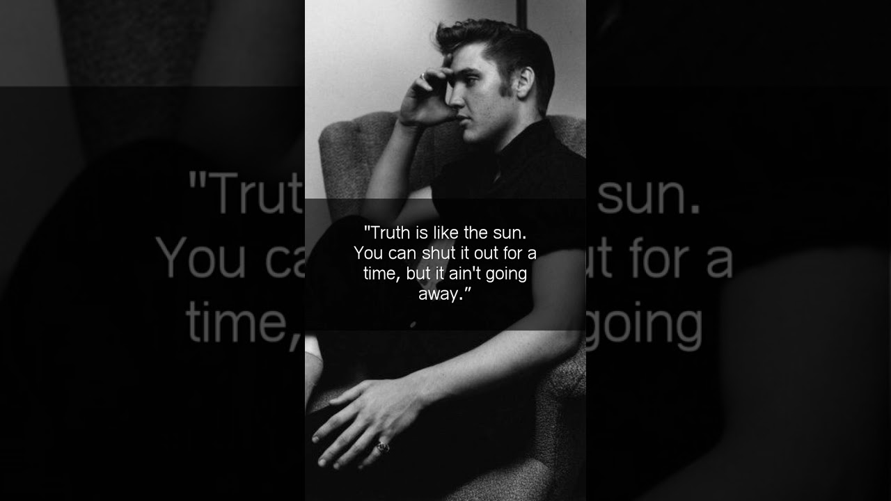 Best Elvis Presley Quotes #short #shortquotes #quoteforlife