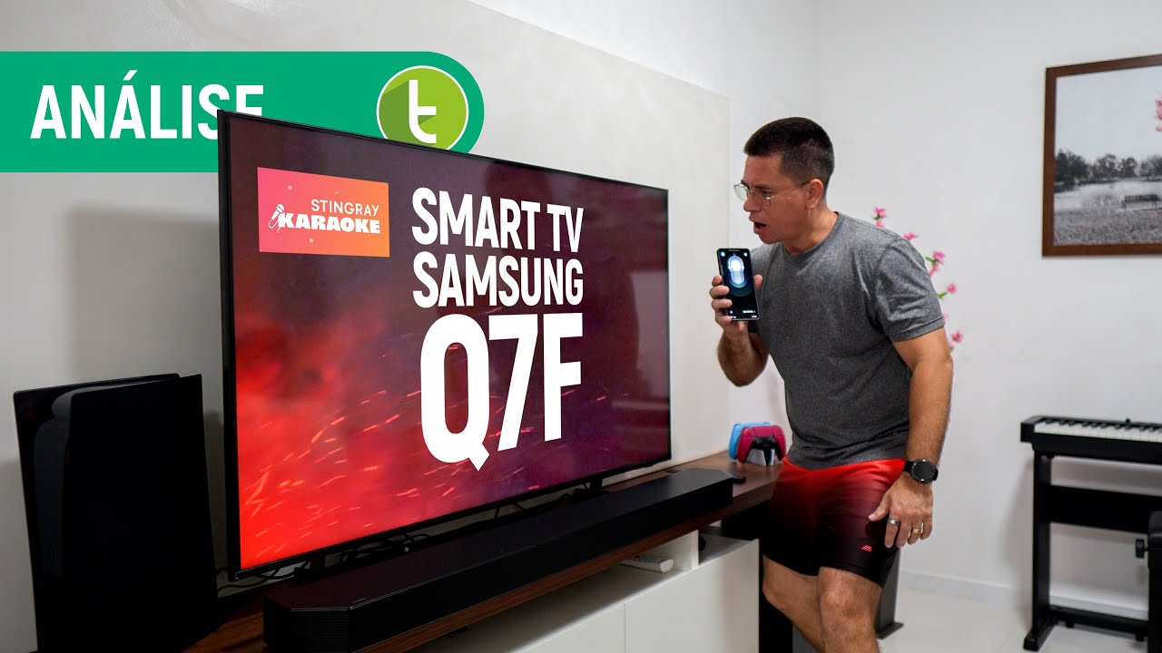 Miniatura da avaliação em vídeo de Smart TV Samsung QLED 65 Polegadas Q7F 4K 2025