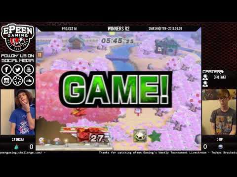 Smash @ TTH - Catosat (Ivysaur) Vs. Qtip (Metaknight) - Project M (Winners R2)