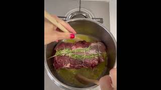 ARROSTO in PENTOLA a PRESSIONE