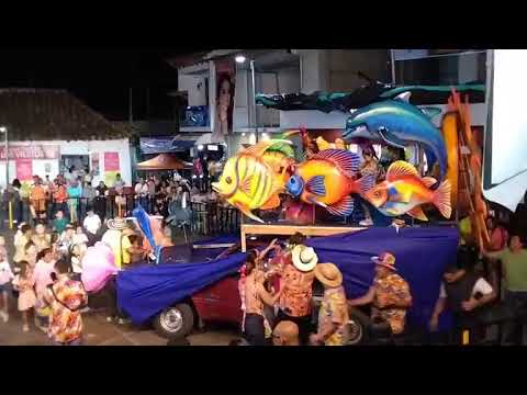 Noche de carrozas Río de Oro cesar parque Principal Sábado 14 02 26