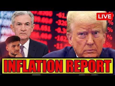 LIVE CPI REPORT: Inflation Shock Could Decide Rate Cuts Today | Markets, Bitcoin, Fed Reaction