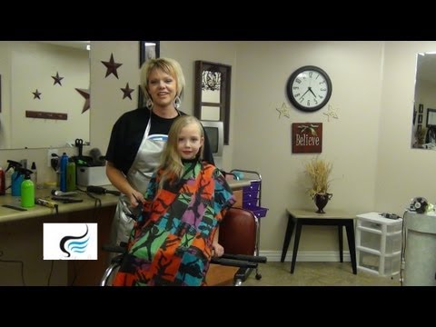 Stacked a-line haircut for long hair video thumbnail