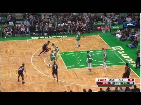 Siakam drive and finish #6 with audio