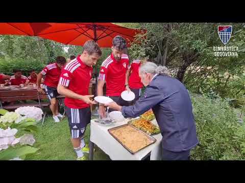 Gimnástica Segoviana CF. Almuerzo en Posada Fuente Plateada 14/8/2024