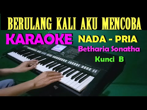 HATI YANG LUKA - Betharia Sonatha | KARAOKE Nada Pria, HD