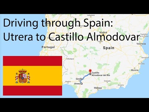 Driving Through Spain: Utrera to Castillo Almadovar