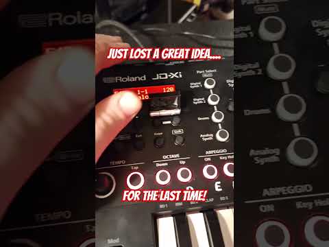 Roland JD-Xi owners know. #Roland #synthesizer #music #edm #electronicmusic #fun #funny #comedy #pop