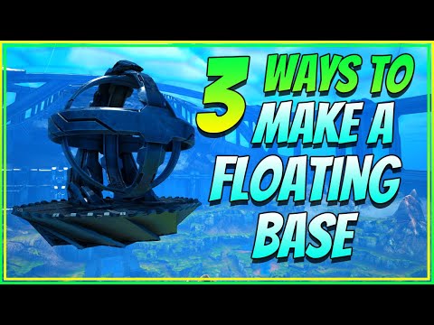 3 Ways To Build Floating Base's In Ark Survival Evolved