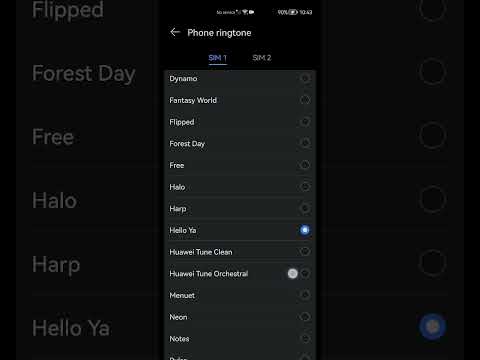Huawei P40 Pro 5G - ELS NX9 Ringtone EMUI-12