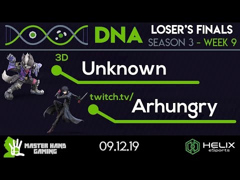 DNA S3:W9 - 3D | Unknown (Wolf) Vs. Arhungry (Joker, Banjo) - L Finals