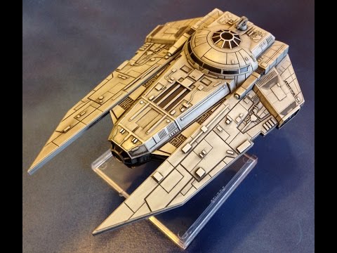The Cardboard Dungeon: X-Wing Ship Review - VT-49 Decimator