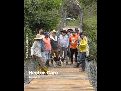 Mantenimiento puente quebrada Magavita (Marzo 2025)