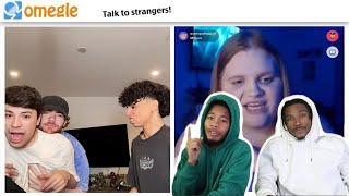 Omegle but... EVERYTHING goes wrong LARRAY Reaction