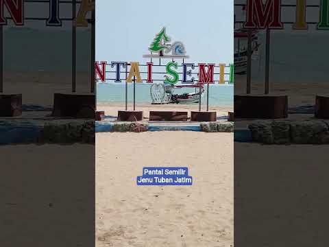 pantai Semilir Jenu Tuban Jatim.