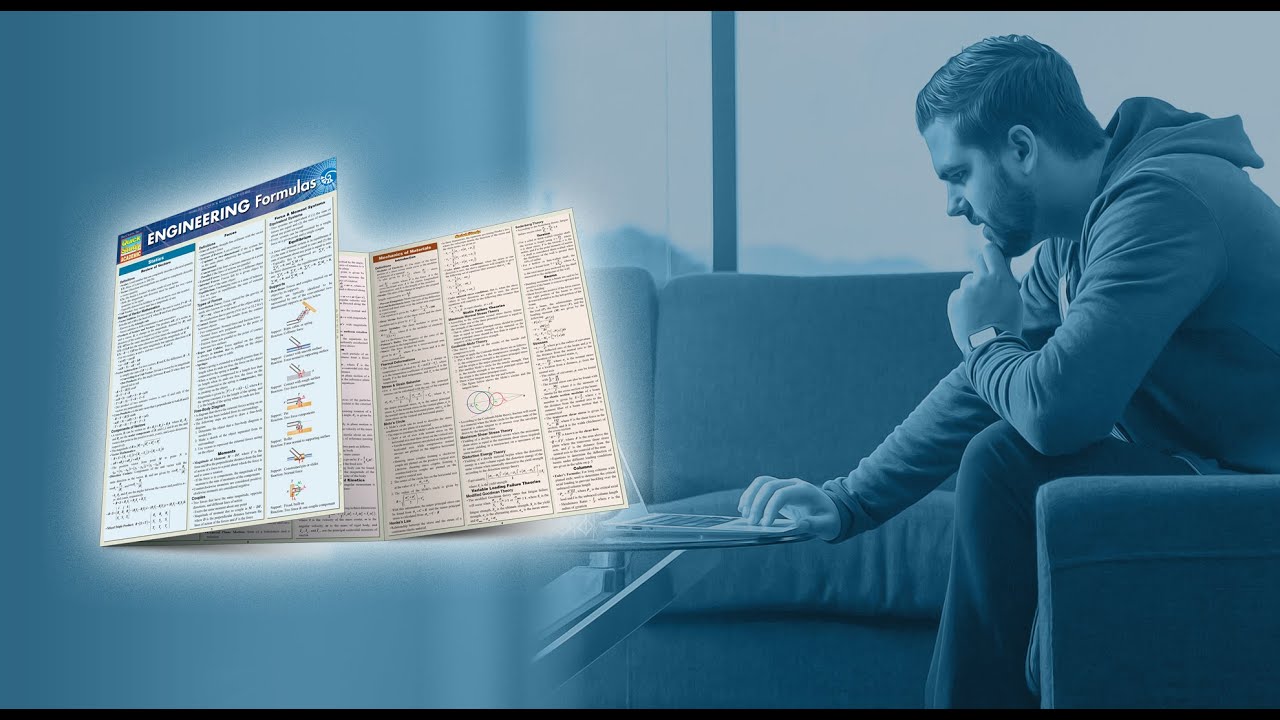 QuickStudy | Engineering Formulas Laminated Study Guide