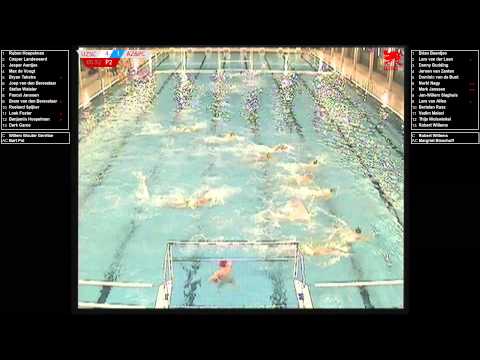 Eredivisie waterpolo (heren) UZSC - AZ&PC