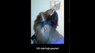 Protective style| Ponytail Sew-in