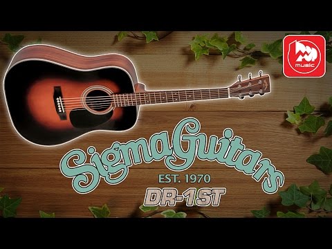 Видео-обзор товара Гитара акустическая Sigma DR-1ST-SB