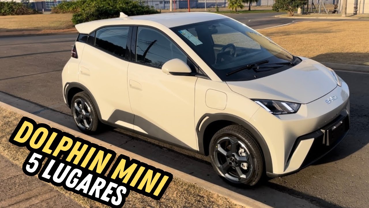 Comprei um CARRO ELÉTRICO Dolphin Mini 5 Lugares