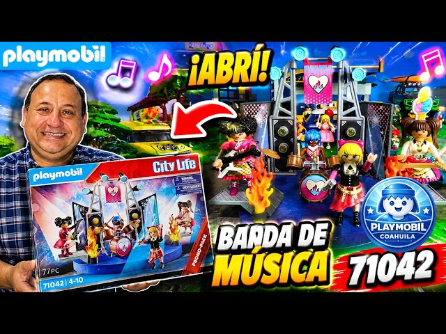 Vídeo relacionado con PLAYMOBIL 71042 City Life, Banda de Música, a Partir de 4 años