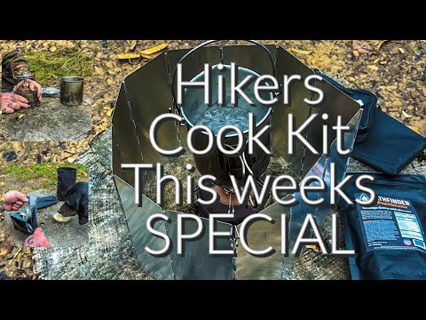 Pathfinder Hiker’s Cook Kit great set up for the trail to meet you cooking needs