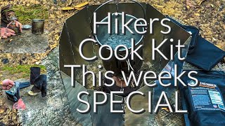 Pathfinder Hiker’s Cook Kit great set up for the trail to meet you cooking needs