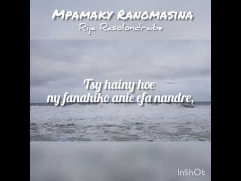 Mpamaky ranomasina - Rija Rasolondraibe (Tononkira)
