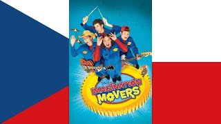 Kadr z teledysku Imagination Movers Season 1 Theme Song (Czech) tekst piosenki Imagination Movers (OST)