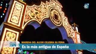 preview picture of video 'Encendido alumbrado de la Feria de Mairena del Alcor. #FeriaMairena 2013'