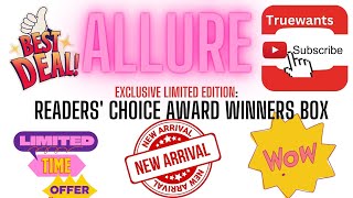 ALLURE 2024 Readers Choice Award Winners Box Not Just Pictures - Product Information & Values! DEAL!