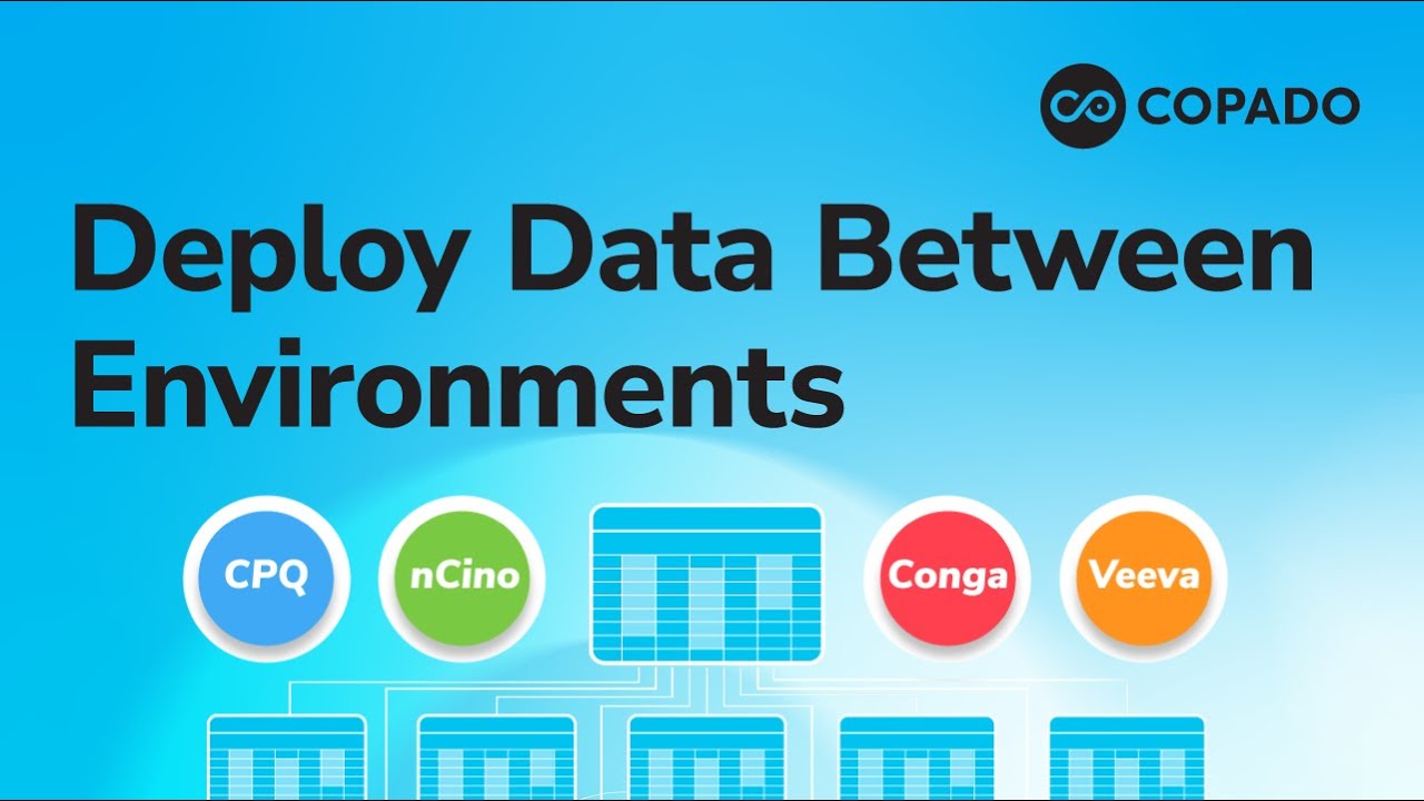 Deploy Data Between Environments