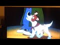Oliver And Company 1988 Roscoe And DeSoto Attack Dodger