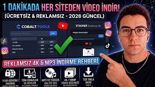 1 DAKİKADA İSTEDİĞİNİZ PLATFORMDAN VİDEO İNDİRİN! Youtube / İnstagram 