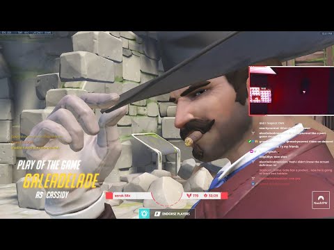 Soldier 76 + Cassidy (McCree) BUFF ! POTG! Gale Gameplay OVERWATCH GAMEPLAY SEASON 32 TOP 500