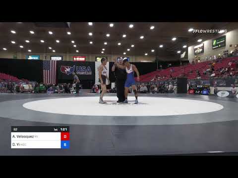 62 Lbs Rr Rnd 3 - Alesio Velasquez, Nevada Vs David Yi, Mad Cow Wrestling Club A88d