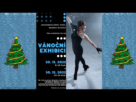 Vánoční exhibice krasobruslařského oddílu Brumov-Bylnice 2022