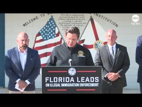 DeSantis announces 2nd immigration detention facility dubbed 'Deportation Depot' in Florida