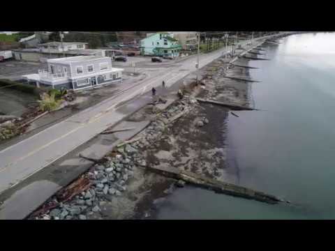 Birch Bay Storm Damage, December 2018