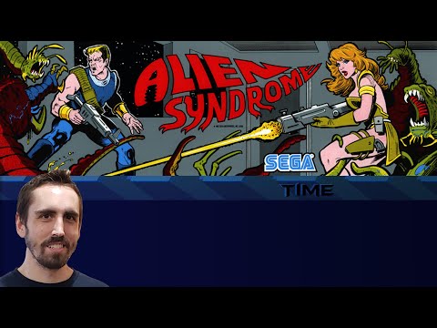 Alien Syndrome arcade presentation image