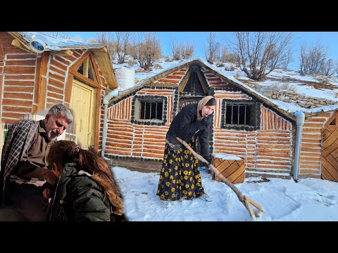 She Knew the Night Would Be Deadly Cold ❄️ Nomadic Mother