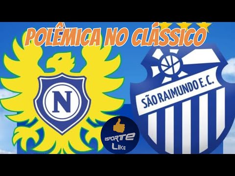Lance polêmico no empate de NACIONAL 2x2 São Raimundo